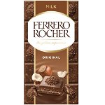 ......Ferrero Rocher Milk Chocolate Hazelnut Bar - ciocolata cu lapte 90g (EXP 19.06.23)