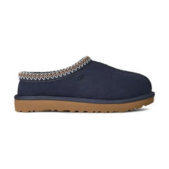UGG, Saboti din piele intoarsa cu captuseala de piele de oaie Tasman II, Alb optic, Maro fango, Caramel, 7