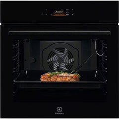 Cuptor incorporabil Electrolux LOE8P39Z, Electric, 72 L, Autocuratare pirolitica, Assisted Cooking, MultiLevel, Grill, Clasa A+, Negru Cuptor incorporabil Electrolux LOE8P39Z, Electric, 72 L, Autocuratare pirolitica, Assisted Cooking, MultiLevel, Grill, Clasa A+, Negru