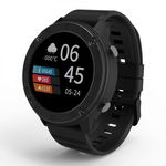 Smartwatch Blackview X5, Display TFT LCD HD 1.3inch, Ritm cardiac, Contor calorii, Bluetooth 5, Control muzica si camera, Waterproof IP68 (Negru), Blackview