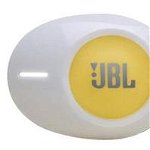 Casti Stereo JBL T120, Bluetooth, Microfon (Alb/Galben)