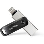Memorie USB USB flash drive SanDisk iXpand GO SDIX60N-256G-GN6NE (256GB; Lightning, USB 3.0; silver color)
