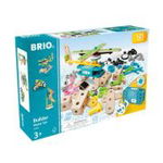 Set de constructie cu motor, 121 piese, BRIO, 