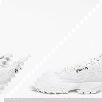 Pantofi sport de piele ecologica cu logo brodat Disruptor, Fila