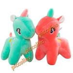 Unicorn colorat 22 cm, 