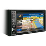 Sistem DVD multimedia 2-DIN cu navigatie integrata si ecran de 6.1 inch ALPINE