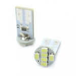 Bec LED auto SMD de pozitie Carguard CLD011, T10, 0.6 W, 42 lm, 12 V, set 2 bucati