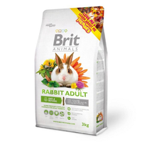 BRIT ANIMALS Rabbit Adult Complete 3kg hrana iepuri adulti, BRIT