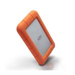 Hard Disk extern LACIE Rugged Mini LAC301558, 1TB, USB 3.0, Argintiu-Orange