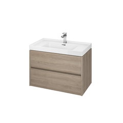 Dulap Cersanit pentru lavoar Stejar S924-009, 80 cm