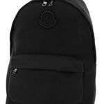 Moncler Basic Pierrick Canvas Backpack BLACK