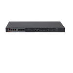 Switch Dahua PFS4218-16GT-130 cu 16 porturi gigabit PoE, 2 porturi gigabit, Dahua