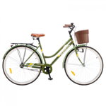 Bicicleta Oras Maccina Caravelle - 28 Inch, L, Verde, Polar