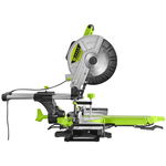 Fierastrau circular Zipper ZI-KGS255DS, 230 V, 2000 W, 4500 rpm (Verde), Zipper