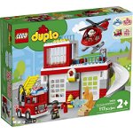 LEGO Duplo Remiza de pompieri si elicopter pentru salvare 10970