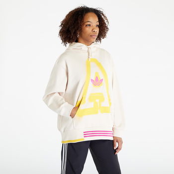 adidas Oversize Hoodie Wonder White, adidas Originals
