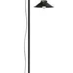 Lampadar Lenius 15053S, 1 x E27, negru + patina aurie