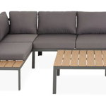 Set mobilier CORINT terasa/gradina, 2 canapele 2 locuri si masa