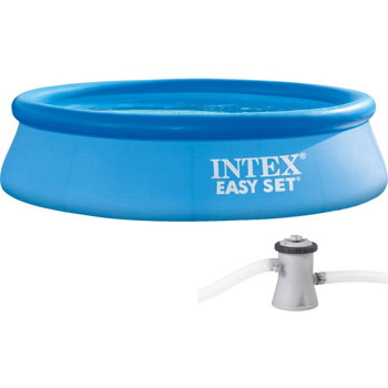 Intex Piscina Intex Easy Set, gonflabila, cu pompa filtrare, 305 x 76 cm, Intex