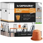 Ceai de Piersici, 10 capsule compatibile Nespresso, La Capsuleria, La Capsuleria