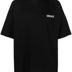 Versace T-shirts And Polos Black Black, Versace