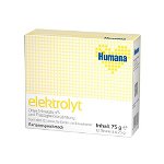 Saruri de hidratare Humana Elektrolyt cu banane, 12 luni+, 12.5 g