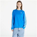 adidas 3 Stripes Oversized Crew Sweatshirt Blue Bird, adidas Originals