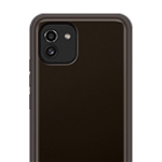 Samsung A03 Soft Clear Cover Black, samsung