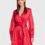 Guess Rochie cocktail W3RK79 WFAD2 Roșu Regular Fit, Guess