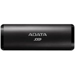 SSD extern ADATA SE760, 512 GB, USB Type C, 3D Nand Flash, R/W: 1000 MB/s, "ASE760-512GU32G2BK" (include TV 0.15 lei)