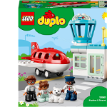 LEGO DUPLO Town - Avion si aeroport 10961 28 piese