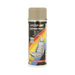 Vopsea spray elastica pentru piele MoTip, bej, lucios, interior, 200 ml, Motip