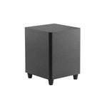 Subwoofer amplificat 60W RMS 120W muzical Negru, Vivaldi