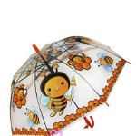 ​Umbrela cu desene pentru copii portocalie engros, 