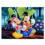 Tablou afis Mickey Mouse si Minnie desene animate 2247 - Material produs:: Poster pe hartie FARA RAMA, Dimensiunea:: 80x120 cm, 