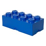 LEGO® Cutie depozitare LEGO 2x4 albastru inchis (40041731), LEGO®