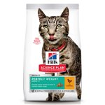 Hrana Uscata Pisici HILL'S SP Feline Adult Perfect Weight Chicken 1.5 kg