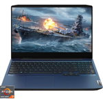 Laptop Gaming Lenovo IdeaPad 3 15ARH05 AMD Ryzen 7 4800H 512GB SSD 16GB NVIDIA GeForce GTX 1650 Ti 4GB FullHD T. il. Chameleon Blue 82EY0081RM