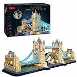 Cubic Fun Puzzle 3D Cubic Fun - LED, Tower Bridge, 222 piese, Cubic Fun