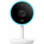 Camera de Supraveghere Nest Google Cam IQ Smart Indoor Interior Security Alb