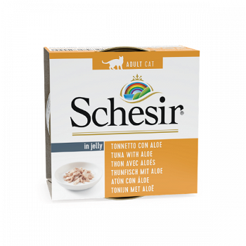 Schesir Cat Conserva Ton și Aloe 85 g, Schesir