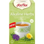 Ceai bio din plante alcaline, 17 pliculete x 2.1g, Yogi Tea, 35.7g