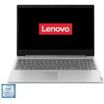 Laptop Lenovo Ideapad S145-15IKB cu procesor Intel® Core™ i3-8130U, 15.6'' Full HD, 4GB, 256GB, Intel® UHD Graphics 620, FreeDOS, Platinum Grey