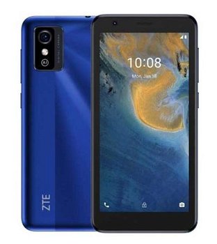 Telefon mobil ZTE Blade L9, Procesor Unisoc SC7731e, TFT LCD Capacitiv touchscreen 5inch, 1GB RAM, 32GB Flash, Camera 5 MP, 3G, Wi-Fi, Dual SIM, Android (Albastru), ZTE
