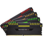 Memorie Corsair Vengeance RGB LED 64GB DDR4 3333MHz CL16 Quad Channel Kit