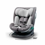 Scaun auto pentru copii, Opal, Pentru grupele de greutate 0-36 Kg, 40 - 150 Cm, Tehnologie Isofix I-Size, Centura Top Tether, Rotire 360° grade, Conform cu standardul european de securitate ECE 129, FreeON, Grey, FreeON