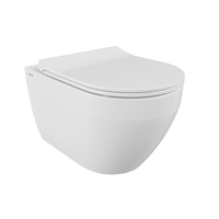 Vas WC suspendat Jaba, alb, din ceramica, Spatio