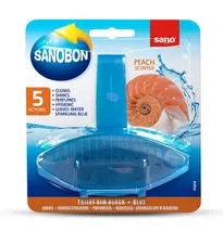 Odorizant wc Sano Bon Blue Peach 5-in-1, Sano