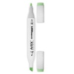 Marker pe baza de alcool cu 2 capete varf rotund si tesit 1mm 2-5mm Artix verde fistic pal 171 PP915-72, MPapel