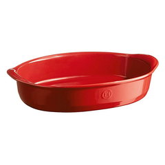 Tava ceramica ovala, 35 x 22,5 cm/2,3L, Burgundy - Emile Henry, Em